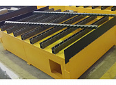 TABLE WITH CONTROLLED SECTIONAL  AIR EXTRACTION SYSTEM (OPERATIONAL AREA 1500X3000MM)